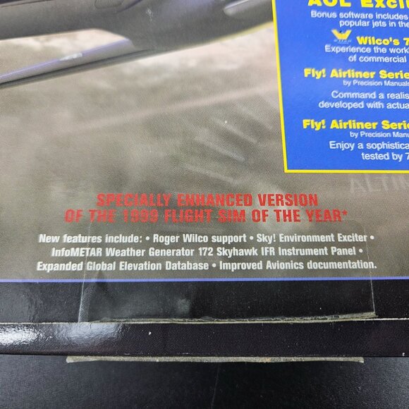 Fly 2K Flight Simulator Special Edition PC 4 CD Disc Airplane Manual Reference - Picture 7 of 11